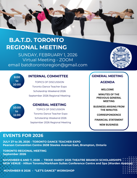 B.A.T.D. TORONTO REGIONAL MEETING 5